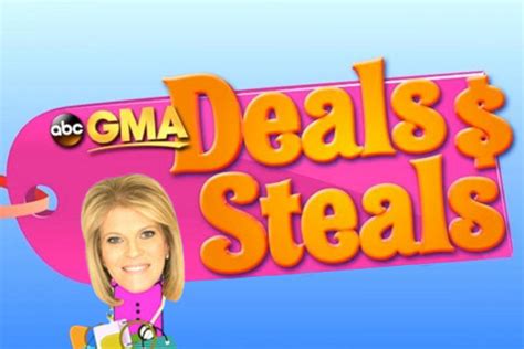 Gma show deals - February 08, 2024, 2:07 am. Tory Johnson has exclusive "GMA" Deals and Steals $20 and under. You can score big savings on products from brands such as Rhonda Shear, …